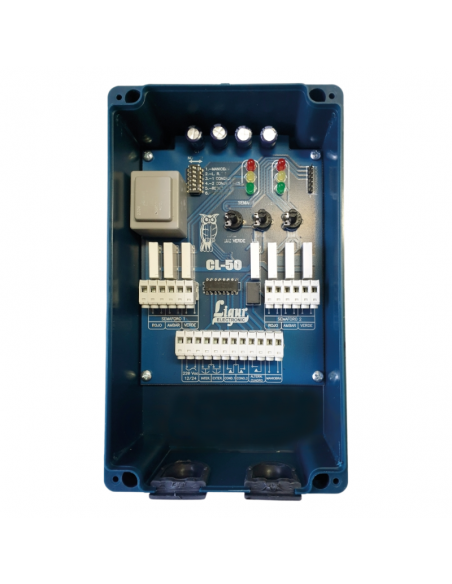 Cuadro de control para semáforos CELINSA CL-50 Alimentación 230V