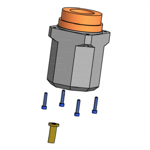 Conjunto estator para ERREKA ARES 300mm (modelo corto)