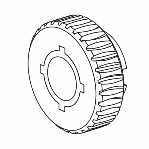 Repuesto rueda dentada para motor Motorline Bravo 500/524