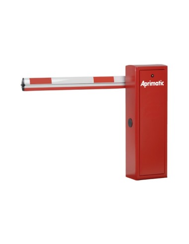 Barrera Aprimatic Park 60 24v ACERO INOX con mástil redondo de 6m