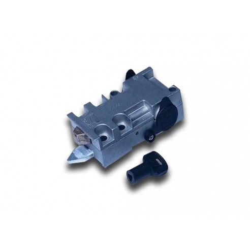 Dispositivo de desbloqueo con llave triangular para motor CAME FROG