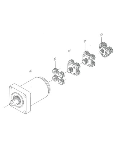 Repuestos platillo ERREKA para motor ORION KT2010F / KT2000CF